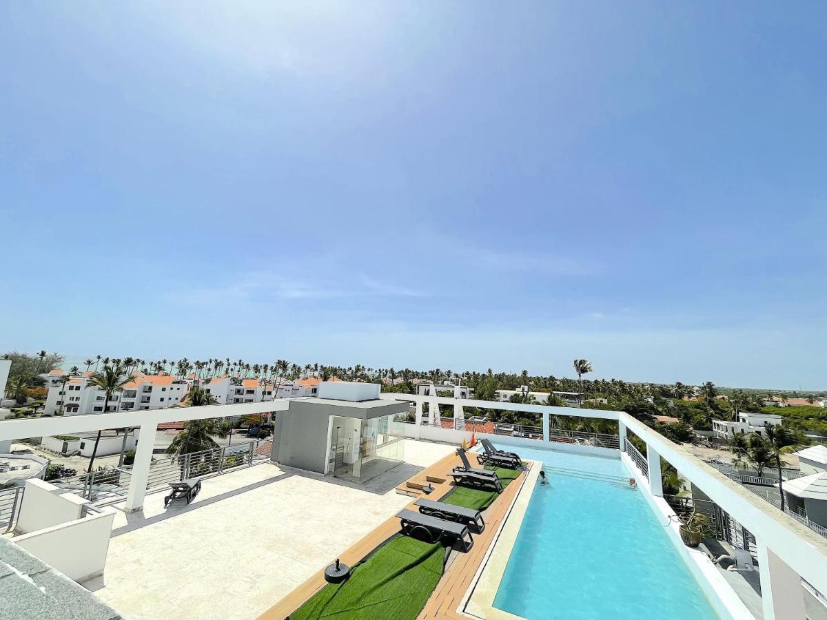Rooftop Pool Ducassi Studio Suites Deluxe Hotel Beach Club & Spa Punta Cana Dış mekan fotoğraf